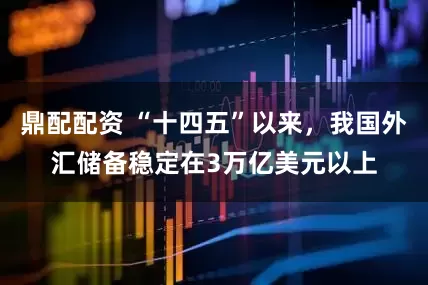 鼎配配资 “十四五”以来，我国外汇储备稳定在3万亿美元以上